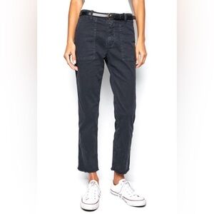 Nili Lotan | Jenna Pant in Navy Camo | 6